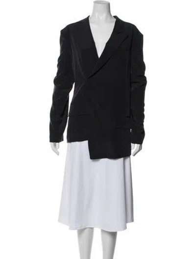 Pre-owned Tibi Blazer In Blue