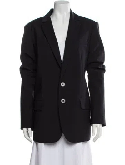 Pre-owned Tibi Blazer In Blue