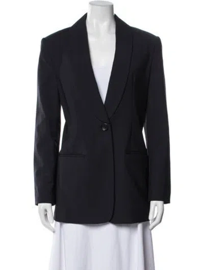Pre-owned Tibi Blazer In Blue
