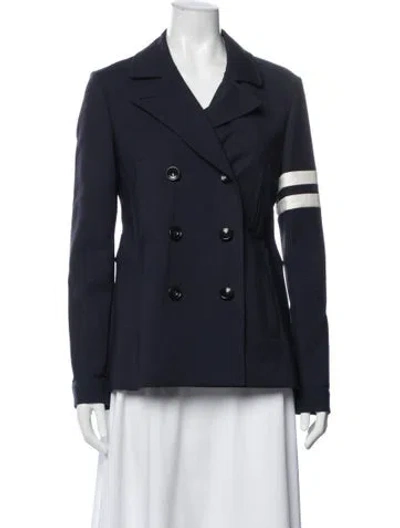 Pre-owned Tibi Blazer In Blue