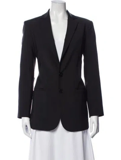 Pre-owned Tibi Blazer In Blue