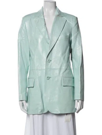 Pre-owned Tibi Blazer In Blue