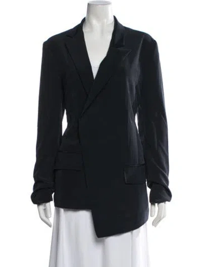 Pre-owned Tibi Blazer In Blue