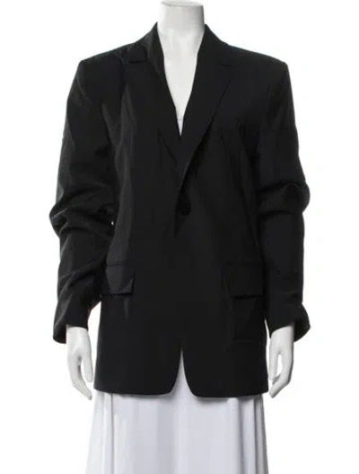 Pre-owned Tibi Blazer In Blue