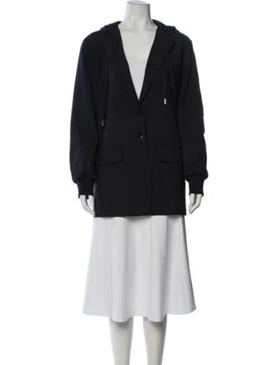 Pre-owned Tibi Blazer In Blue