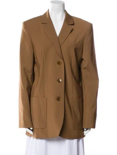 Pre-owned Tibi Blazer In Brown
