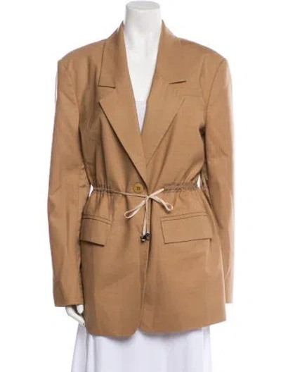 Pre-owned Tibi Blazer In Brown