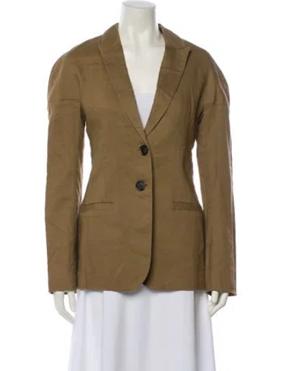 Pre-owned Tibi Blazer In Brown