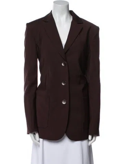 Pre-owned Tibi Blazer In Brown
