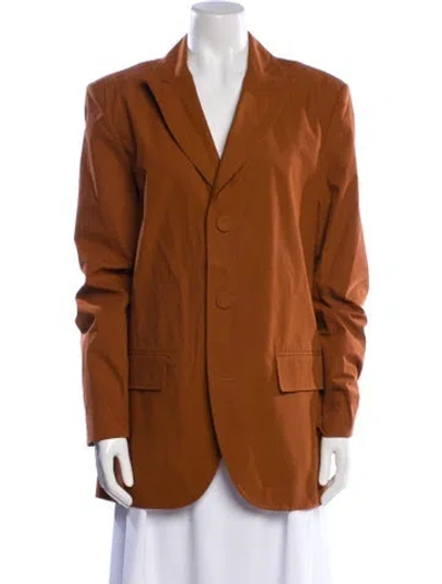 Pre-owned Tibi Blazer In Brown