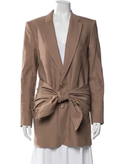 Pre-owned Tibi Blazer In Brown
