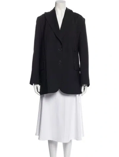 Pre-owned Tibi Blazer In Gray