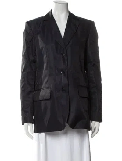 Pre-owned Tibi Blazer In Gray