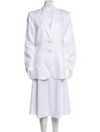 Pre-owned Tibi Blazer In Gray