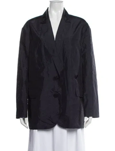 Pre-owned Tibi Blazer In Gray