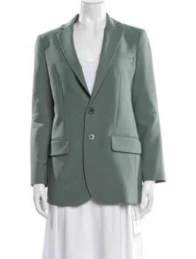 Pre-owned Tibi Blazer In Green