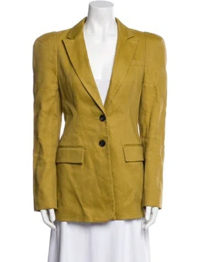 Pre-owned Tibi Blazer In Green