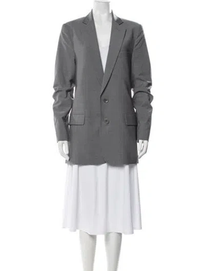 Pre-owned Tibi Blazer In Grey