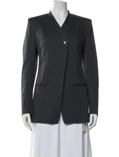 Pre-owned Tibi Blazer In Grey