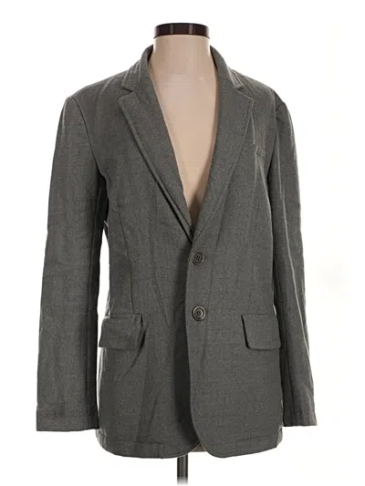 Pre-owned Tibi Blazer Jacket In Gray