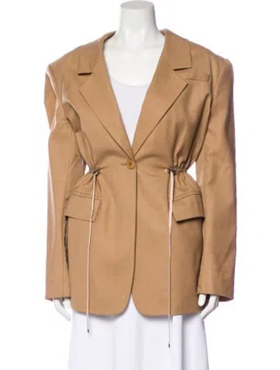 Pre-owned Tibi Blazer In Neutral