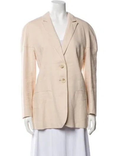 Pre-owned Tibi Blazer In Neutral