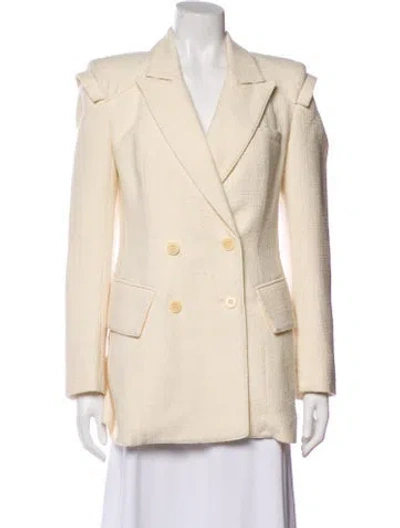 Pre-owned Tibi Blazer In Neutral