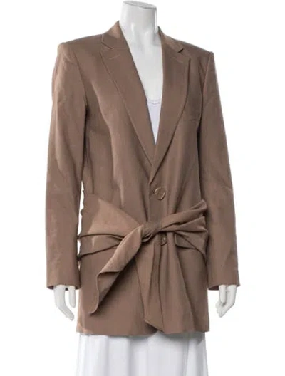 Pre-owned Tibi Blazer In Neutral