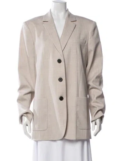 Pre-owned Tibi Blazer In Neutrals
