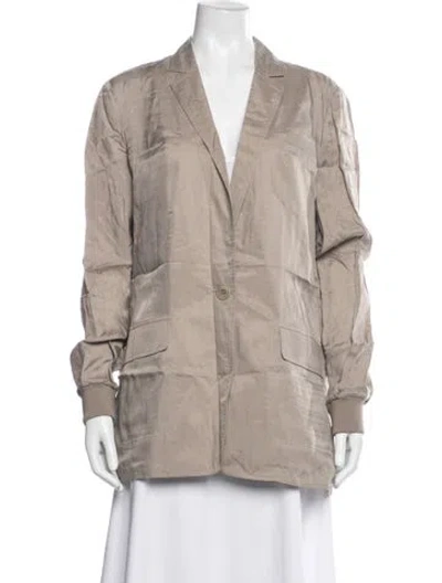 Pre-owned Tibi Blazer In Neutrals