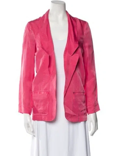 Pre-owned Tibi Blazer In Pink