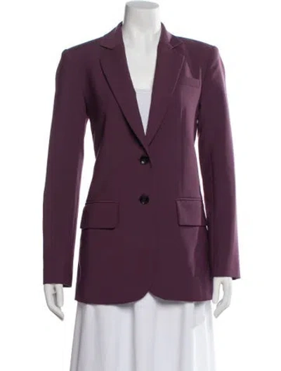 Pre-owned Tibi Blazer In Purple