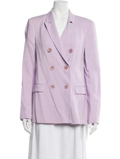 Pre-owned Tibi Blazer In Purple