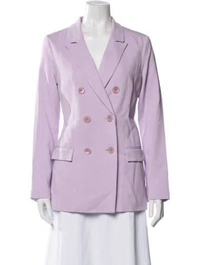 Pre-owned Tibi Blazer In Purple