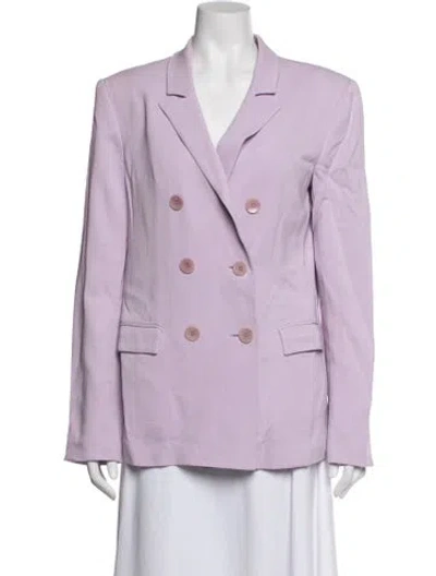 Pre-owned Tibi Blazer In Purple