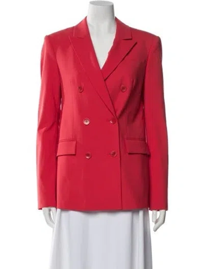 Pre-owned Tibi Blazer In Red
