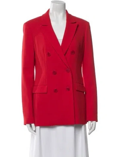 Pre-owned Tibi Blazer In Red