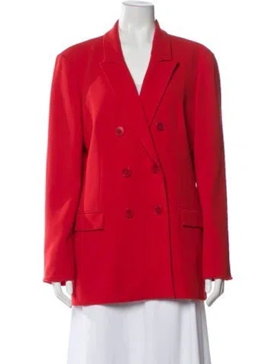 Pre-owned Tibi Blazer In Red