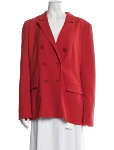 Pre-owned Tibi Blazer In Red