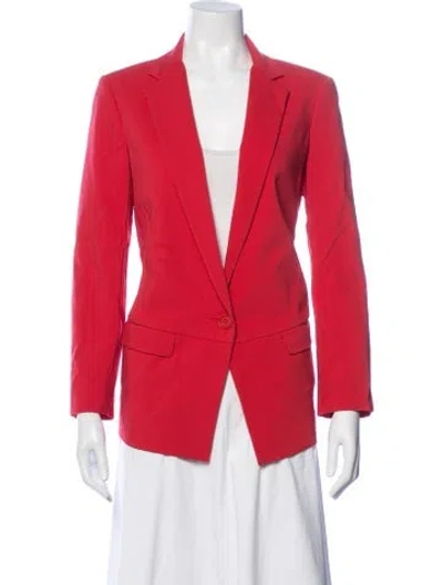 Pre-owned Tibi Blazer In Red
