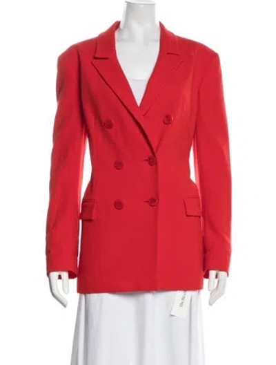 Pre-owned Tibi Blazer In Red