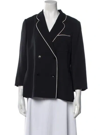 Pre-owned Tibi Blazer W/ Tags In Blue