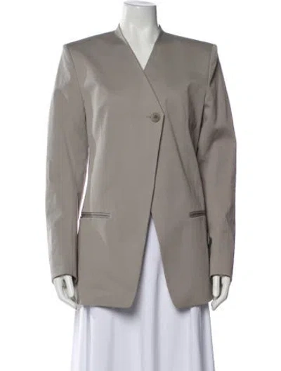 Pre-owned Tibi Blazer W/ Tags In Gray
