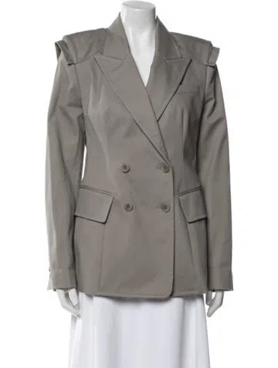 Pre-owned Tibi Blazer W/ Tags In Gray