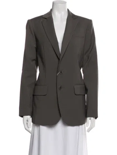 Pre-owned Tibi Blazer W/ Tags In Gray