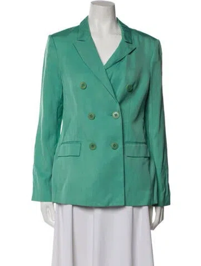 Pre-owned Tibi Blazer W/ Tags In Green