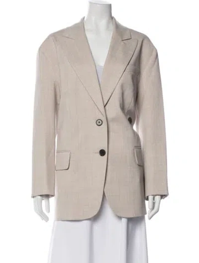 Pre-owned Tibi Blazer W/ Tags In Neutral