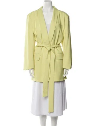 Pre-owned Tibi Blazer W/ Tags In Yellow