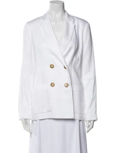 Pre-owned Tibi Blazer In White