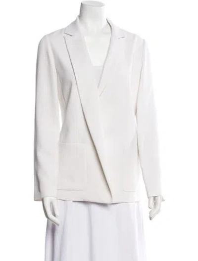 Pre-owned Tibi Blazer In White